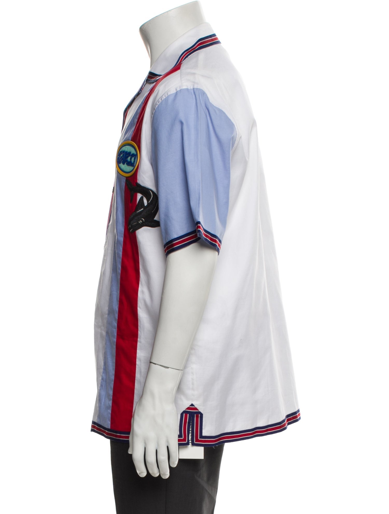 Gucci Striped Short Sleeve Shirt