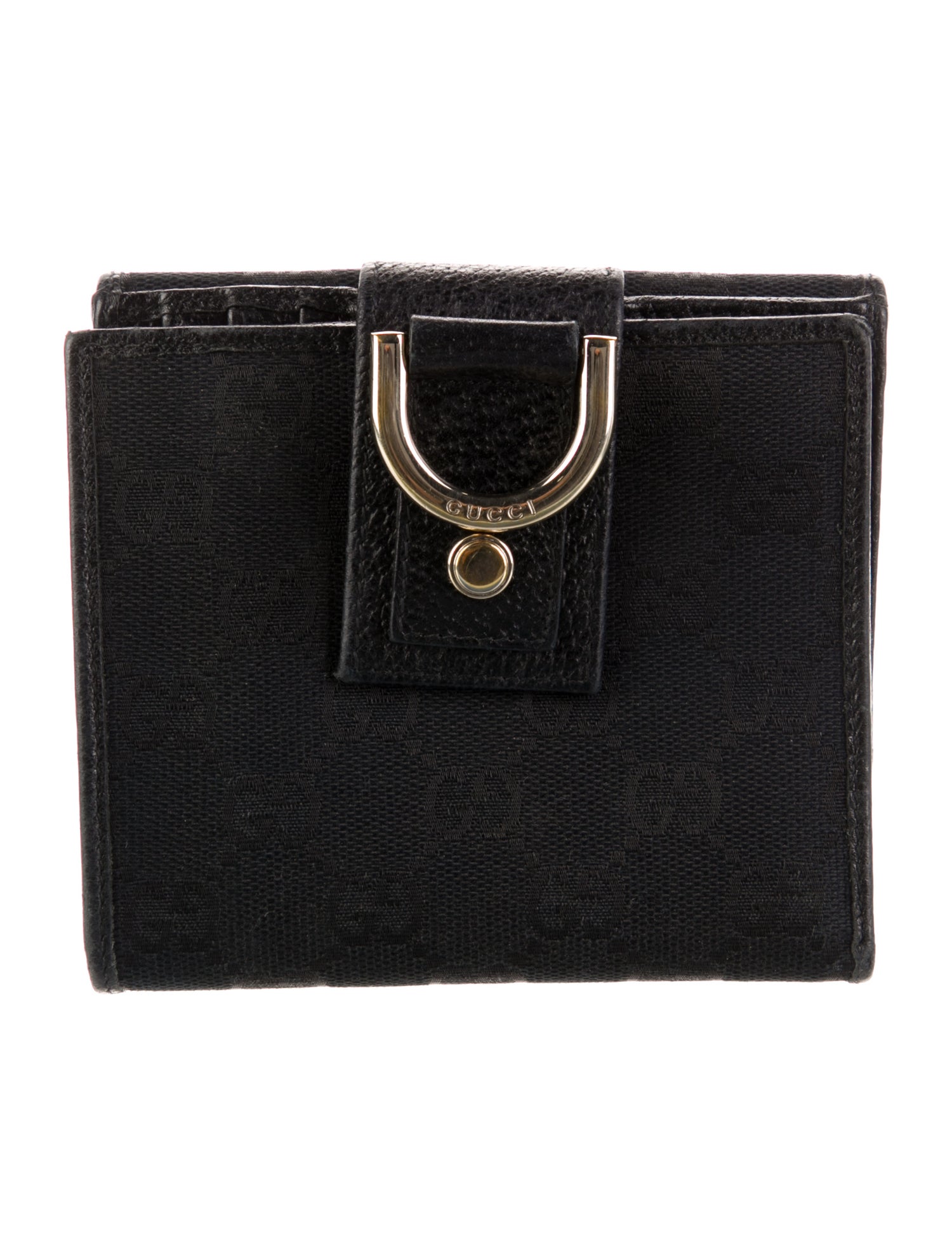 Gucci GG Canvas Canvas Compact Wallet