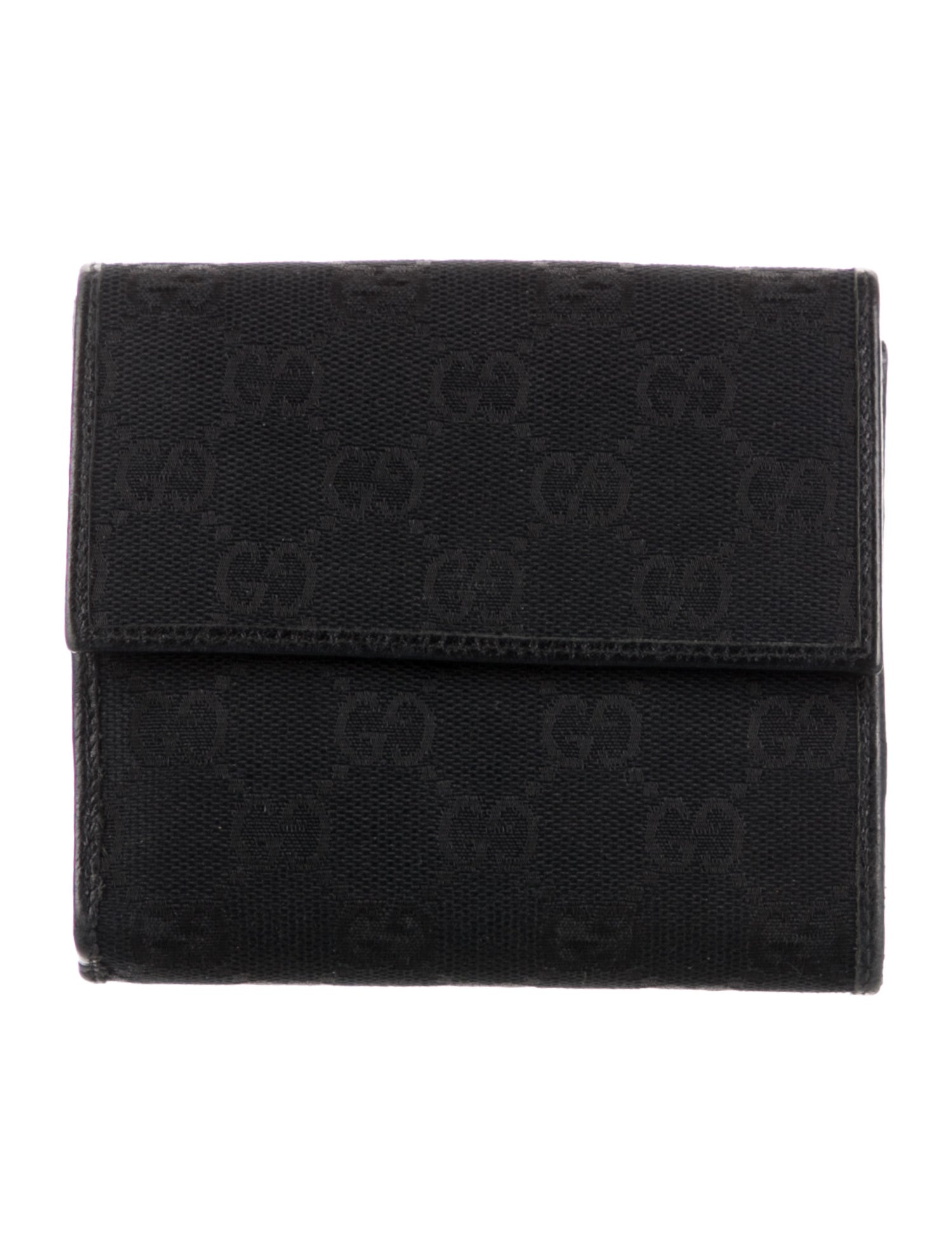Gucci GG Canvas Canvas Compact Wallet