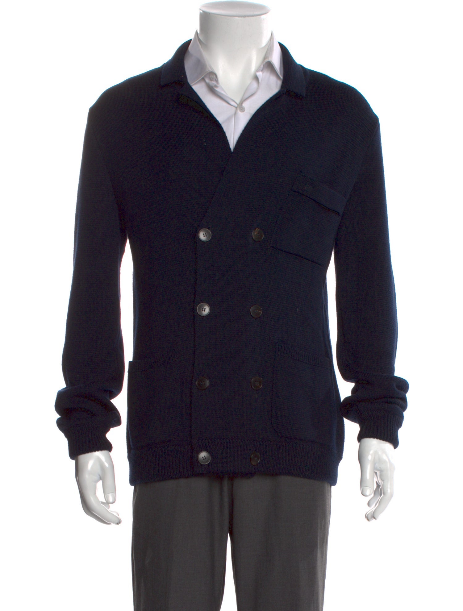 Gucci Interlocking G Logo V-Neck Cardigan