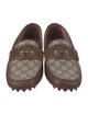 Gucci Interlocking G Logo Leather Loafers