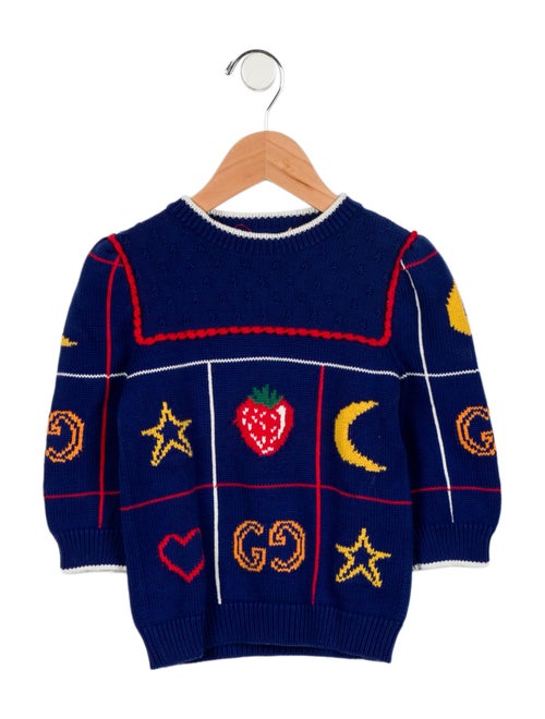 Gucci Toddler Boys' Abstract Knit Sweater
