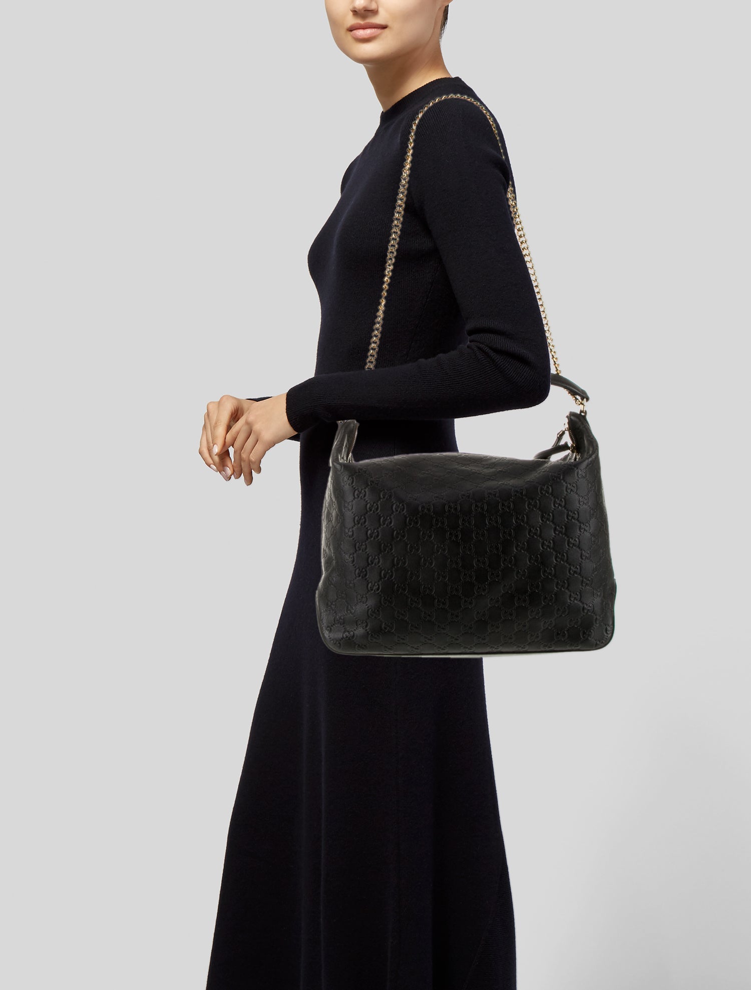 Gucci GG Signature Hobo