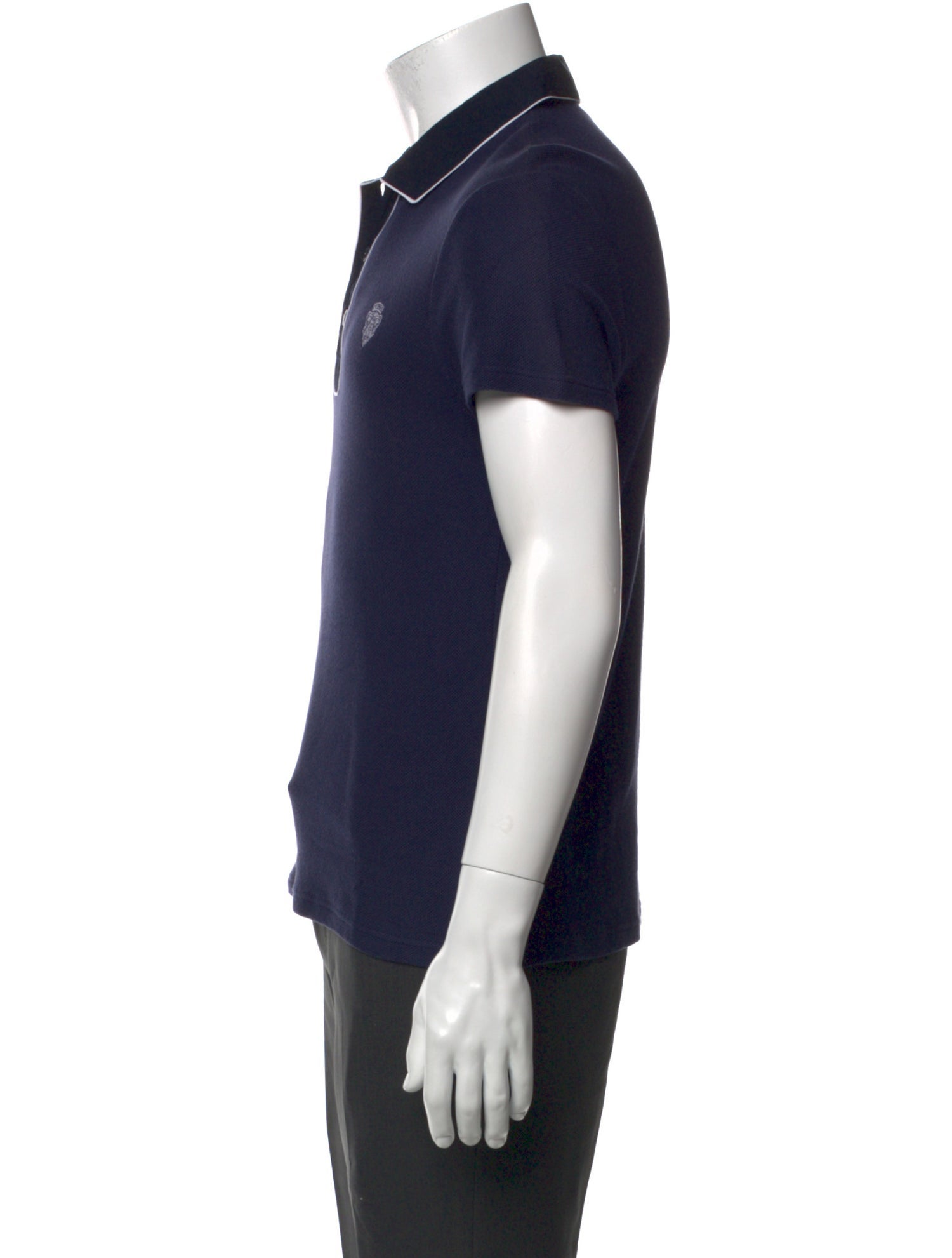 Gucci Hysteria Accent Striped Polo Shirt