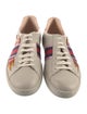 Gucci Sylvie Web Accent Leather Sneakers