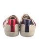 Gucci Sylvie Web Accent Leather Sneakers