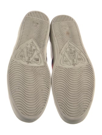 Gucci Sylvie Web Accent Leather Sneakers