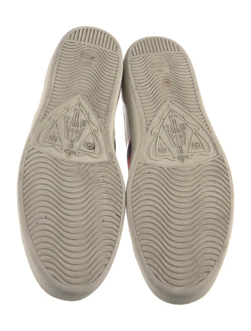 Gucci Sylvie Web Accent Leather Sneakers