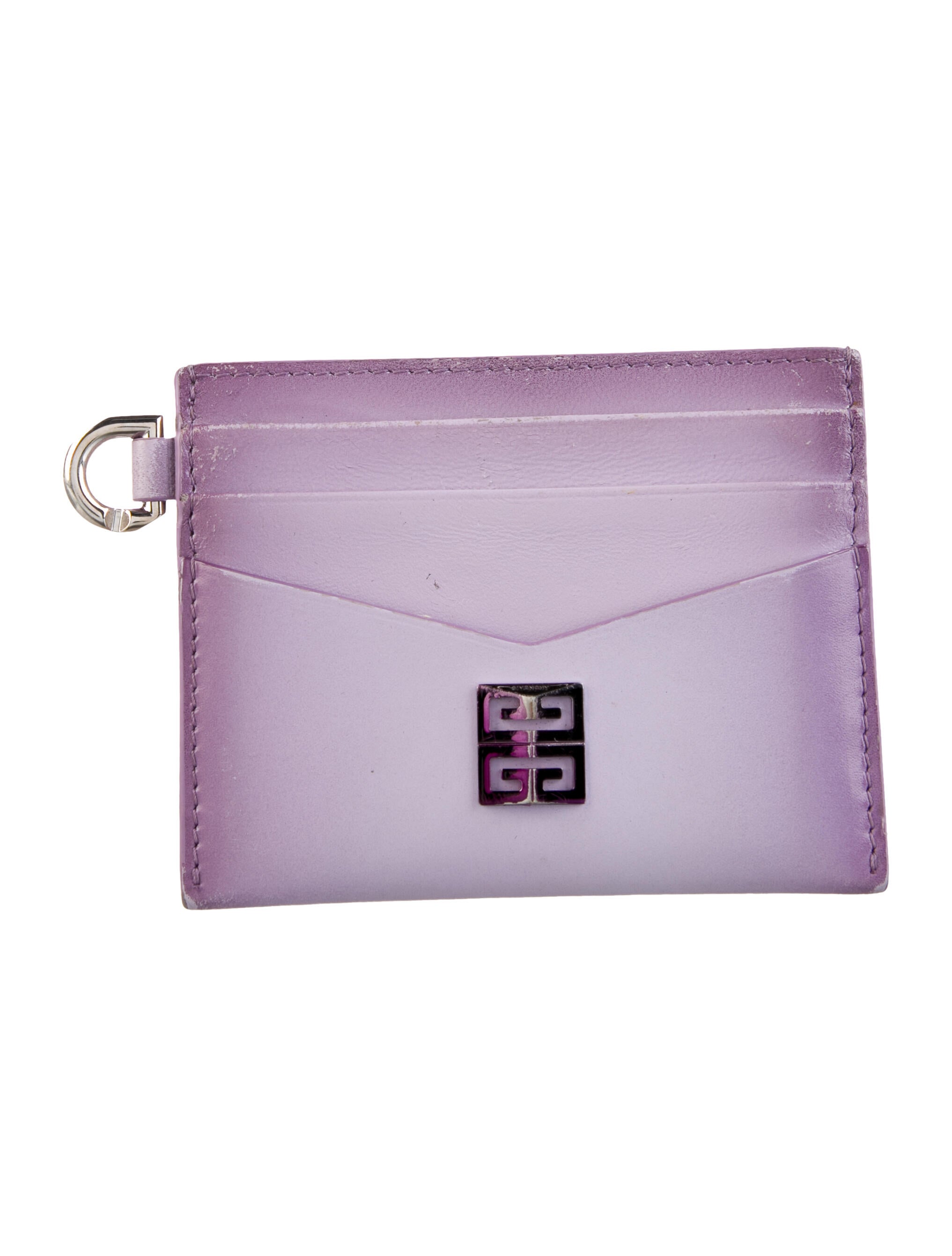 Givenchy 4G Card Holder Leather Card Holder