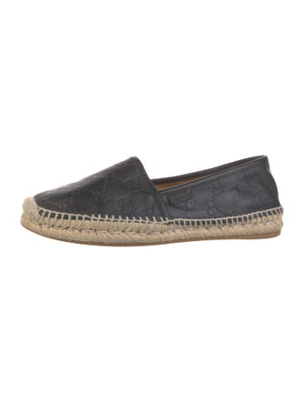 Gucci GG Signature Leather Espadrilles