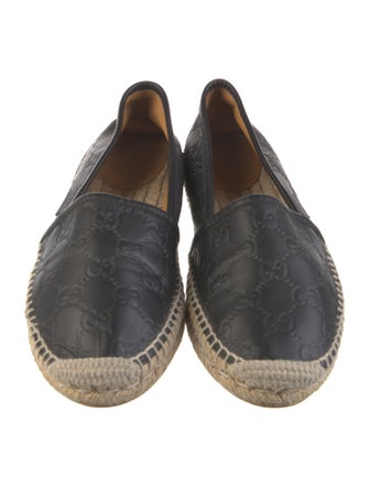 Gucci GG Signature Leather Espadrilles