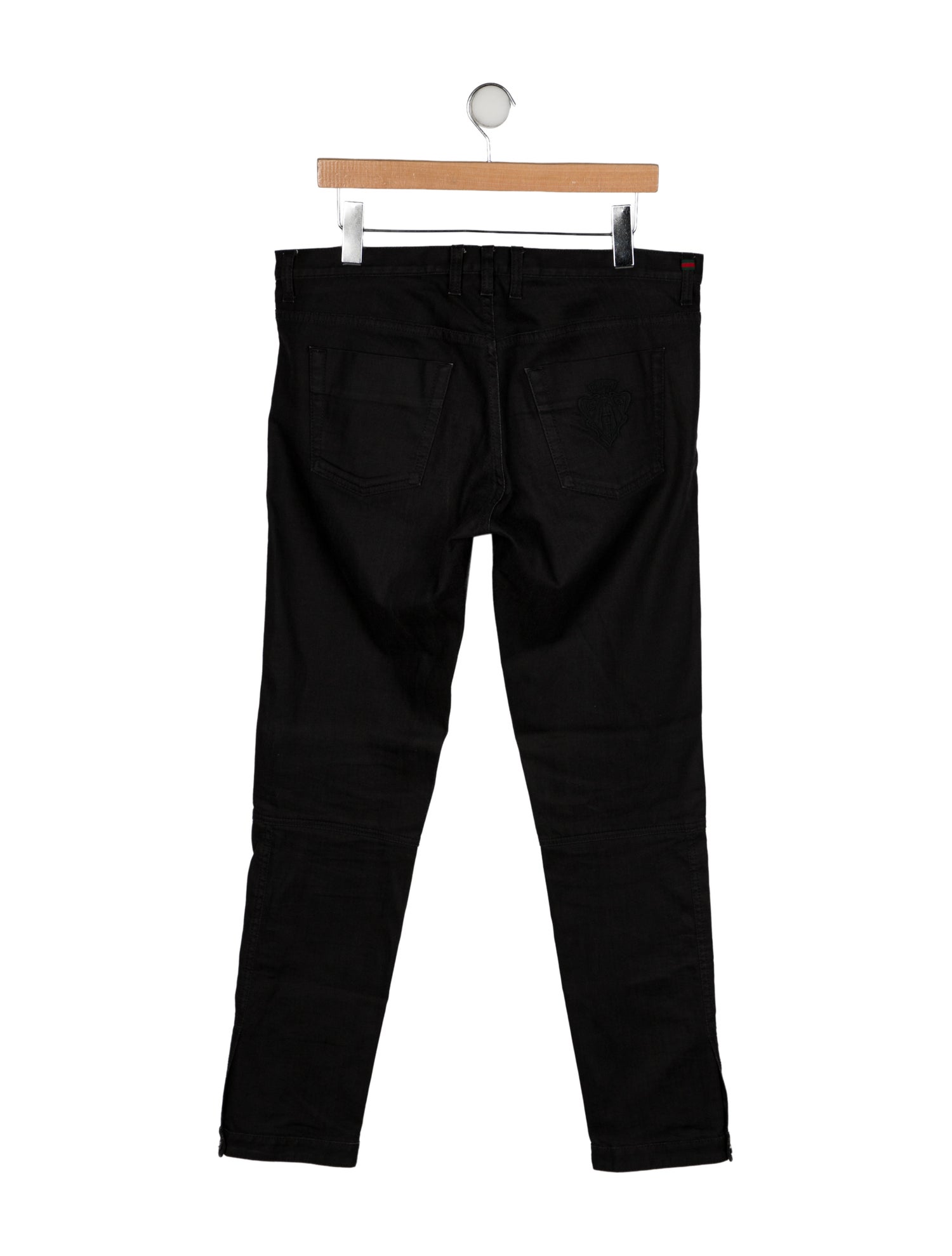 Gucci Web Accent Skinny Jeans