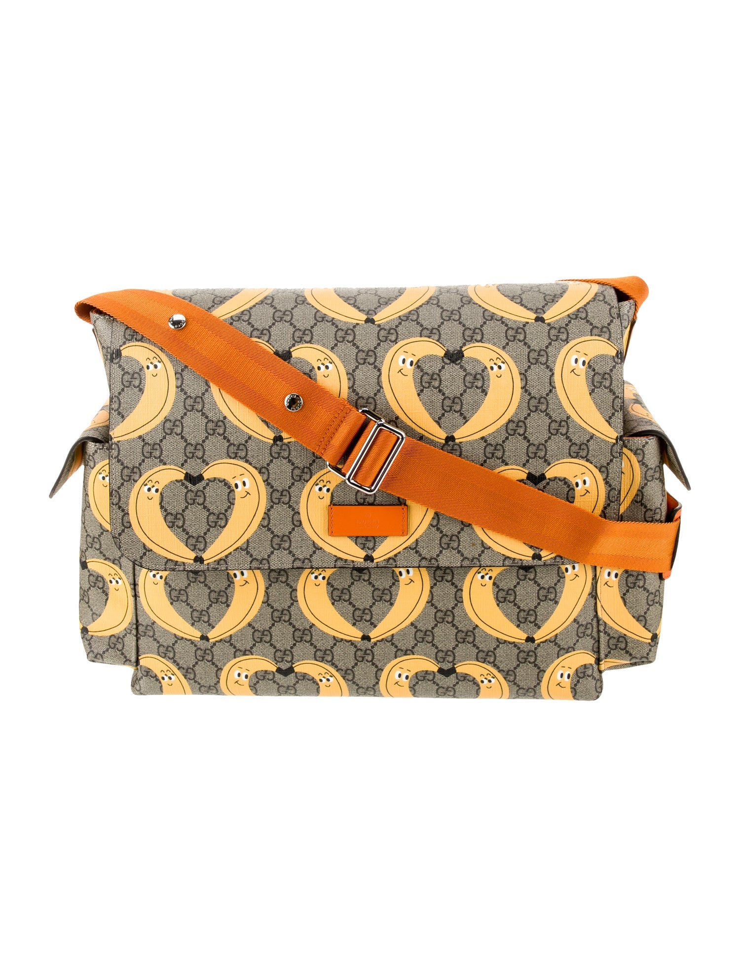 Gucci GG Supreme Banana Diaper Bag
