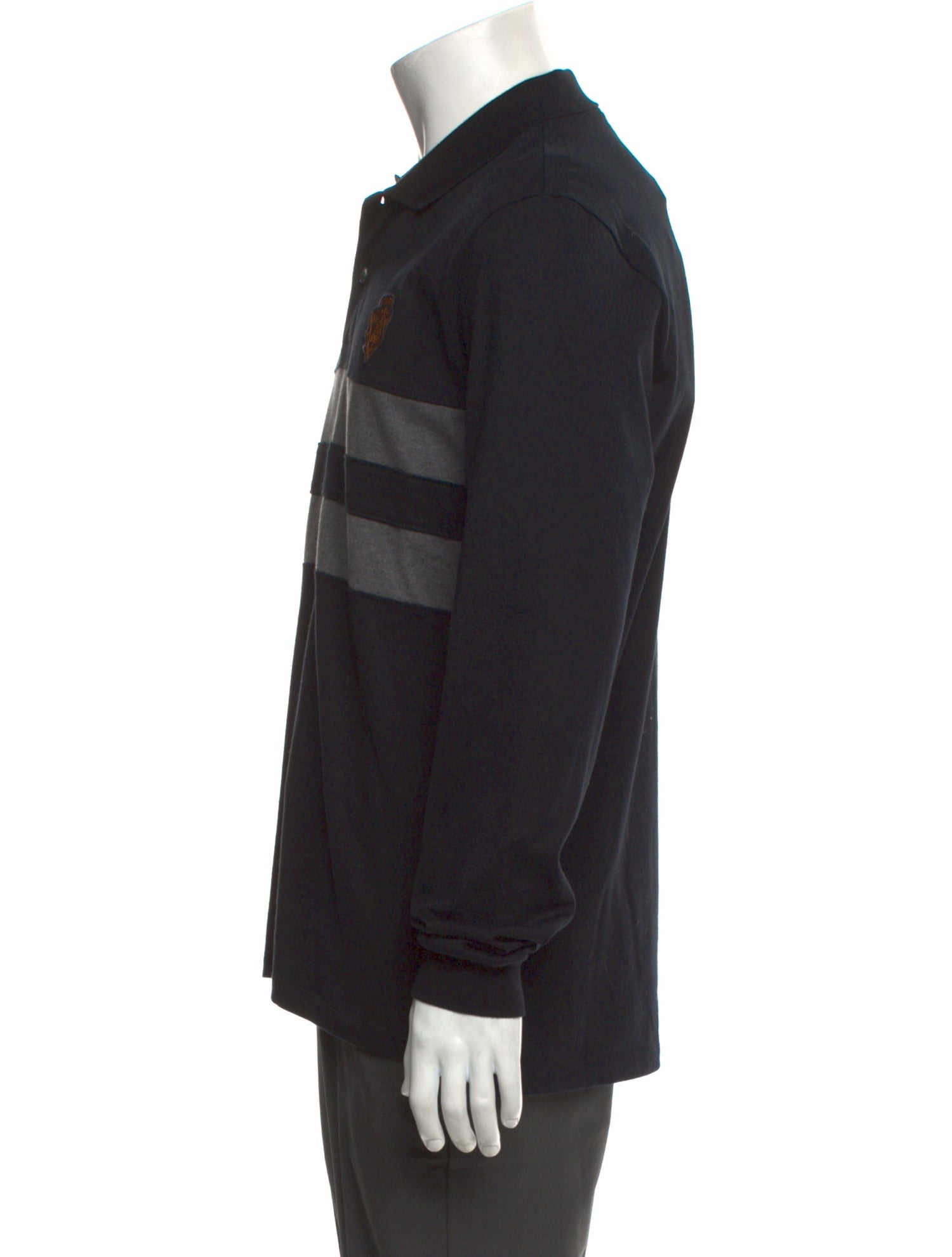 Gucci Web Accent Crew Neck Polo Shirt w/ Tags