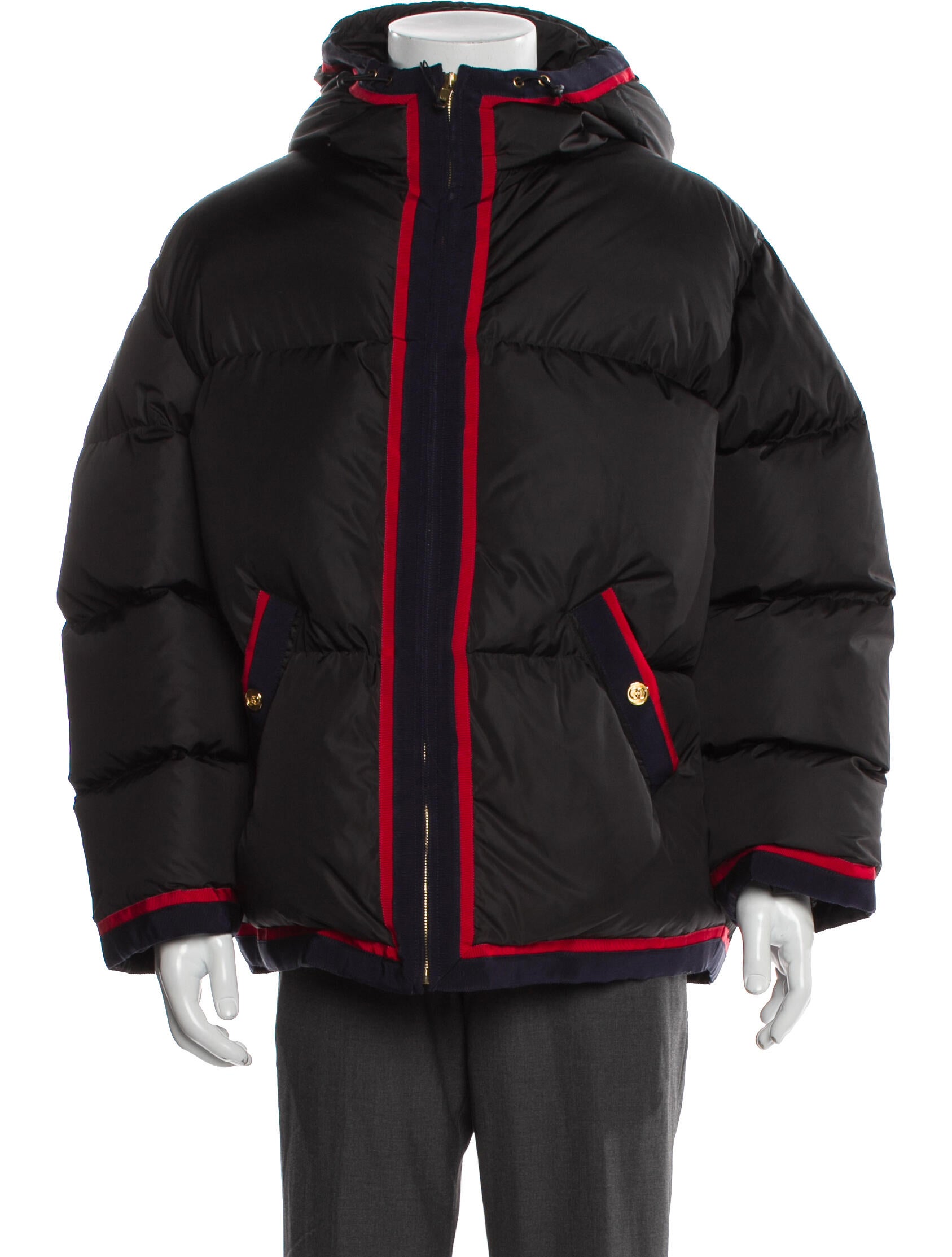 Gucci 2022 Interlocking G Logo Puffer Coat w/ Tags