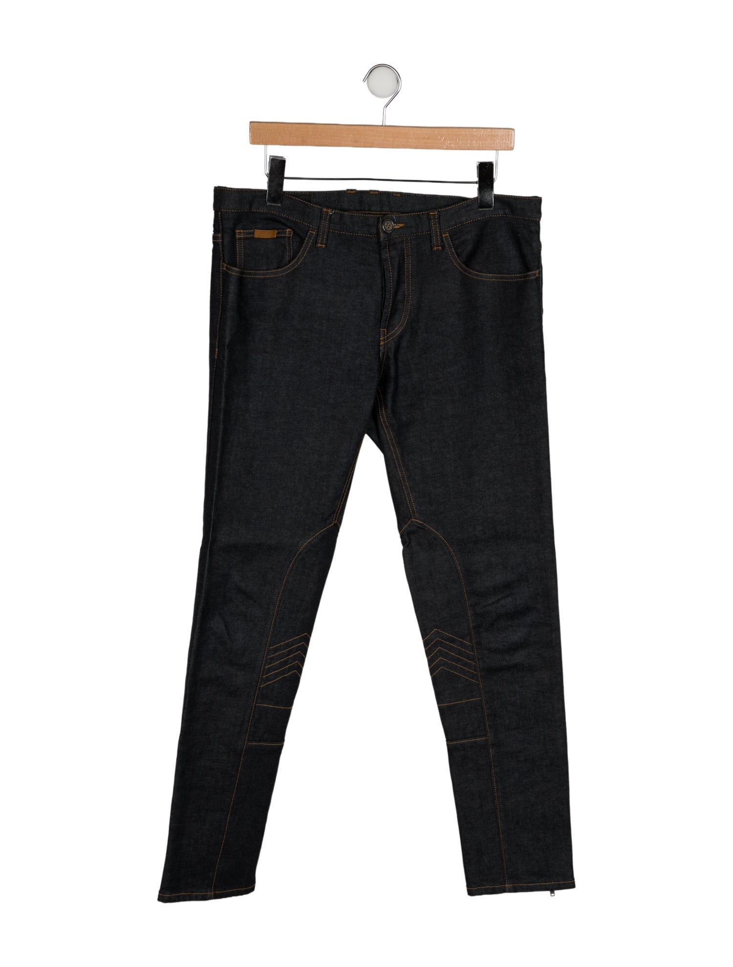 Gucci Web Accent Skinny Jeans