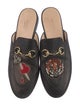 Gucci Horsebit Accent Leather Mules