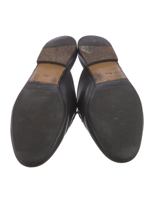 Gucci Horsebit Accent Leather Mules