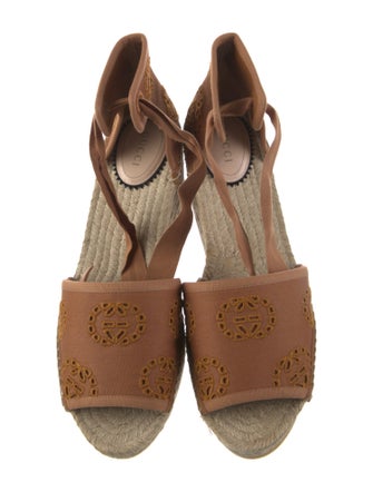 Gucci Interlocking G Logo Canvas Espadrilles