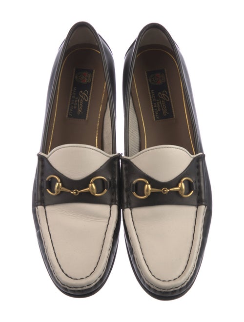 Gucci Horsebit Accent Leather Loafers