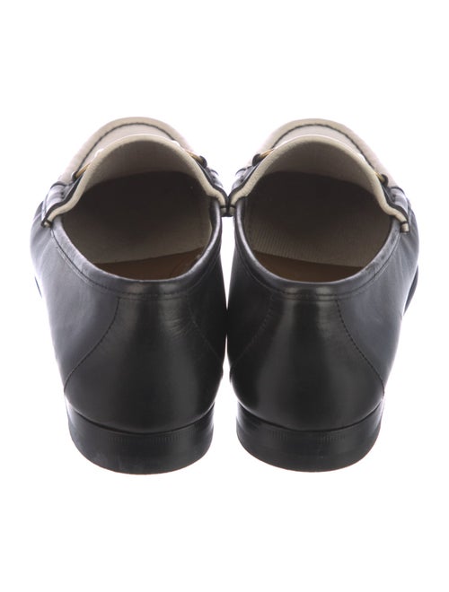 Gucci Horsebit Accent Leather Loafers