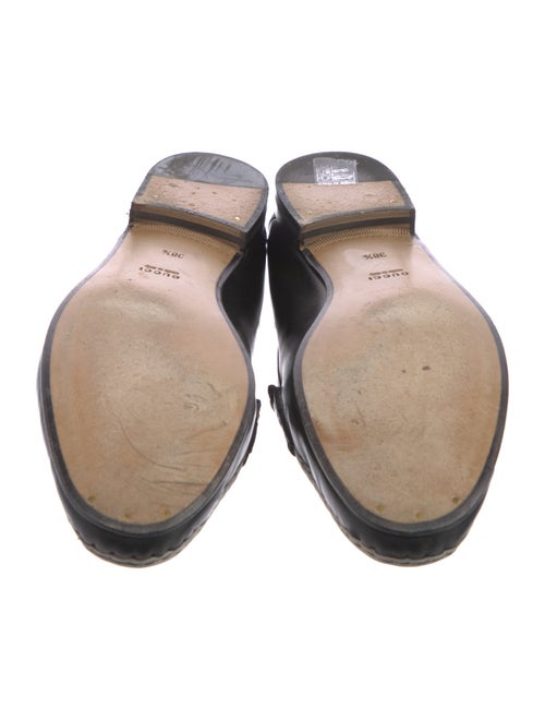 Gucci Horsebit Accent Leather Loafers