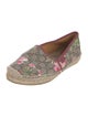 Gucci GG Supreme Whipstitch Trim Espadrilles