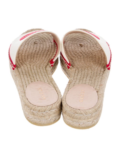 Gucci Interlocking G Logo Canvas Espadrilles