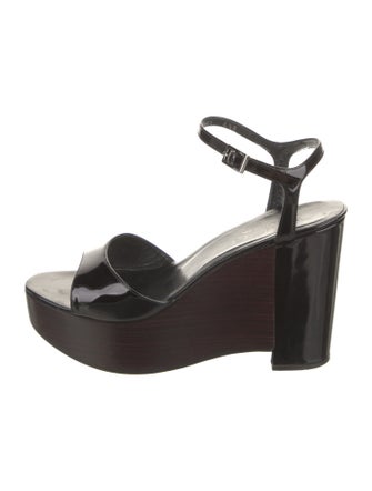Gucci Patent Leather Sandals