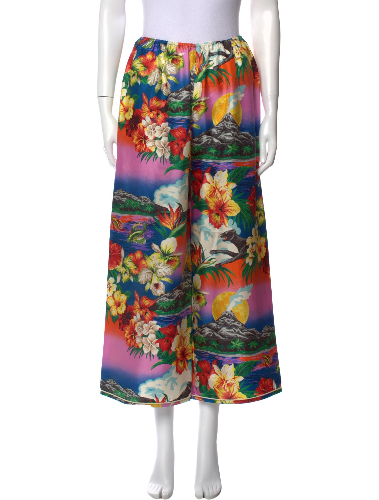 Gucci 2017 Wide Leg Pants