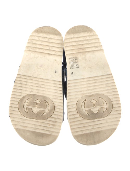 Gucci Moritz GG Denim Slides