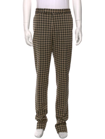 Gucci Plaid Print Pants