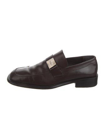 Gucci GG Supreme Leather Monk Straps