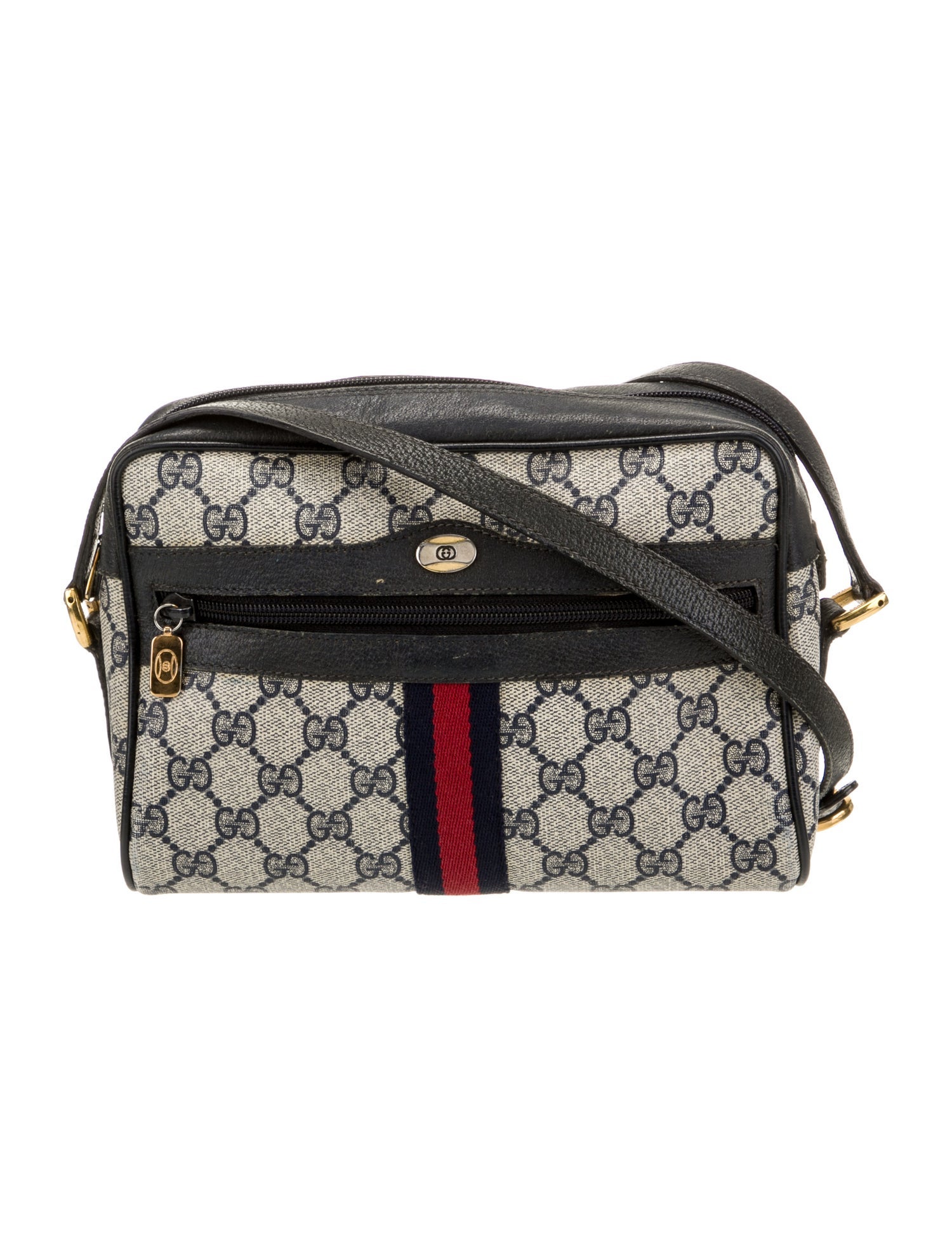 Gucci GG Supreme Crossbody Bag Vintage