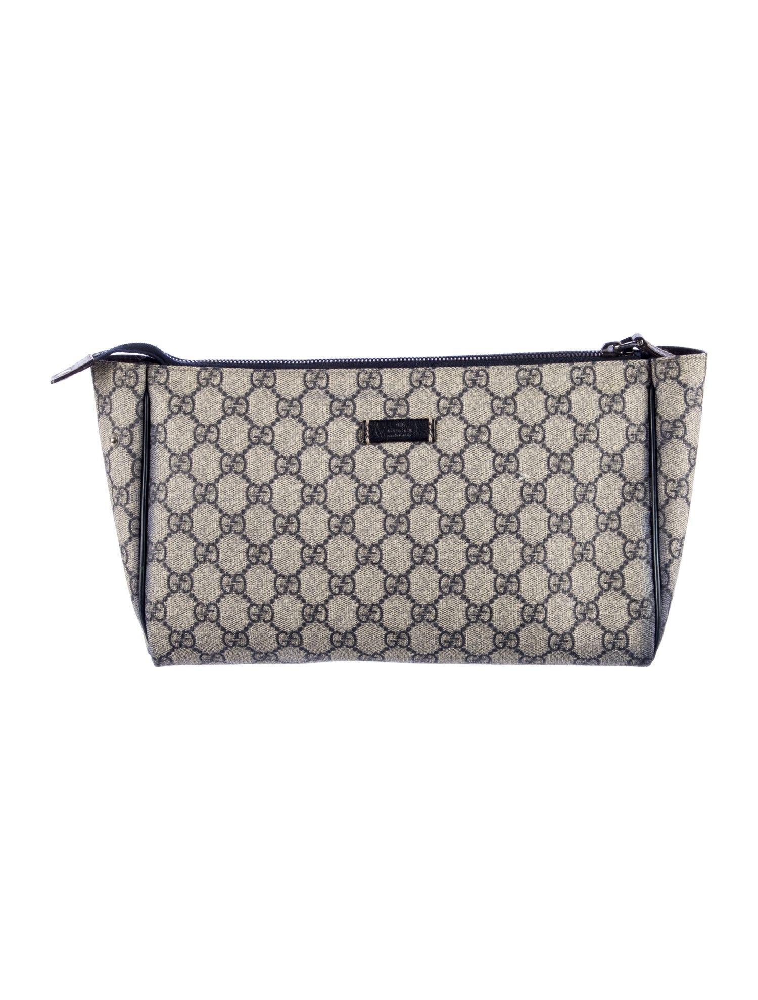 Gucci Women's Coated Canvas Cosmetic Bag