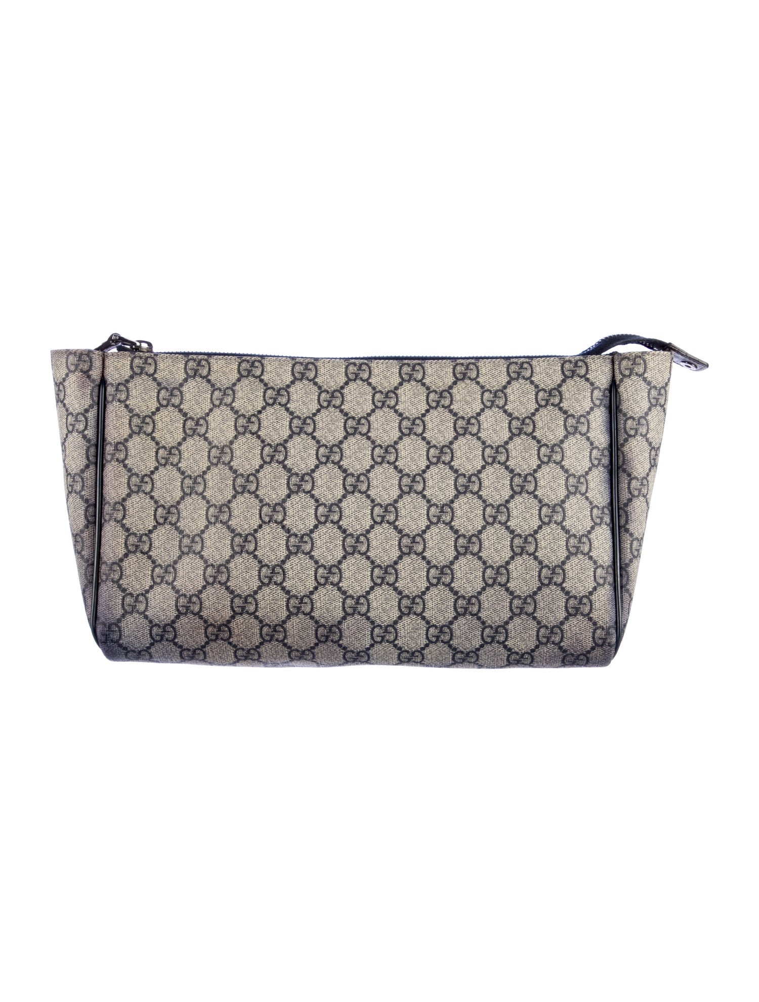 Gucci Women's Coated Canvas Cosmetic Bag