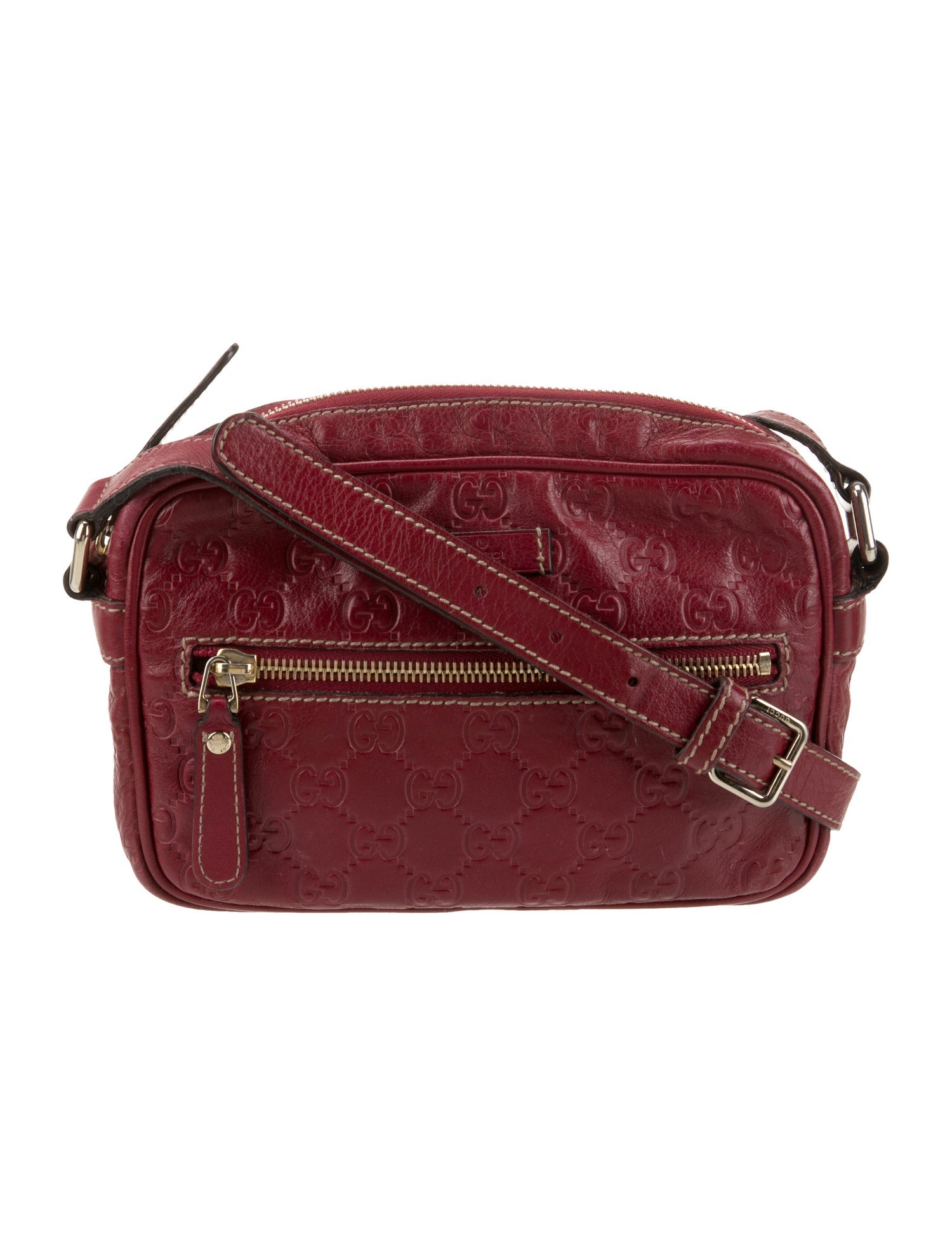 Gucci Leather GG sima Leather Shoulder Bag