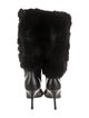 Gucci Fur Fur Trim Boots