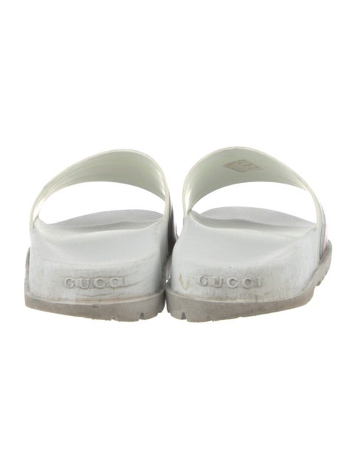 Gucci Web Accent Rubber Slides