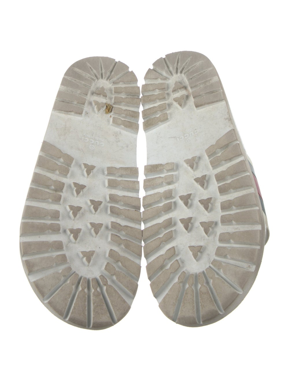 Gucci Rubber Slides White Web Accent Designer siz… - image 5