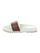 Gucci Web Accent Rubber Slides