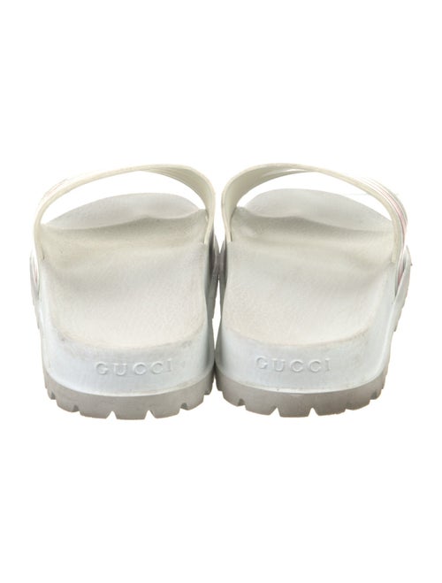 Gucci Web Accent Rubber Slides