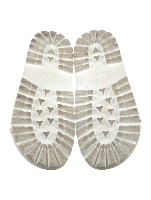 Gucci Web Accent Rubber Slides