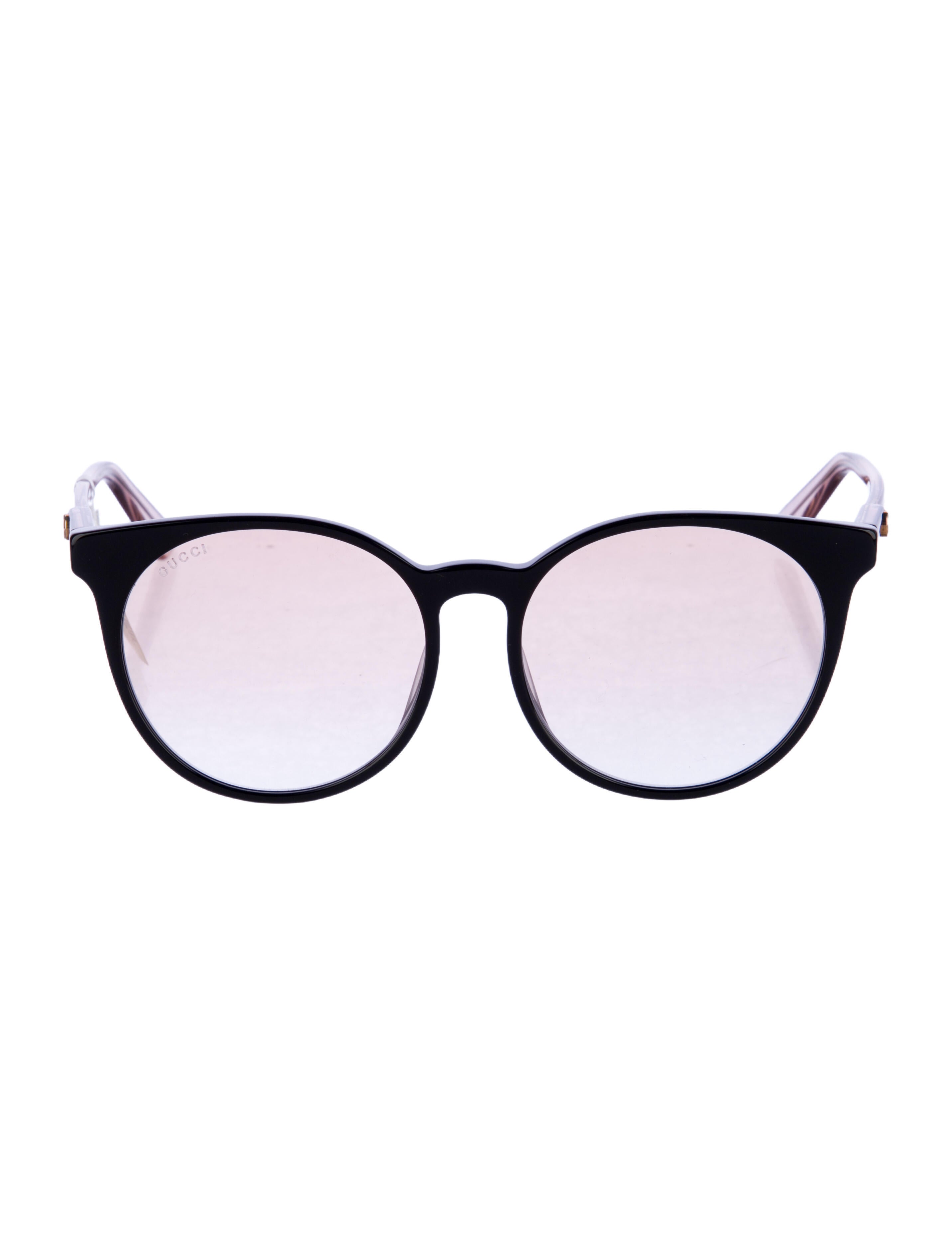 Gucci Web Accent Oversize Eyeglasses