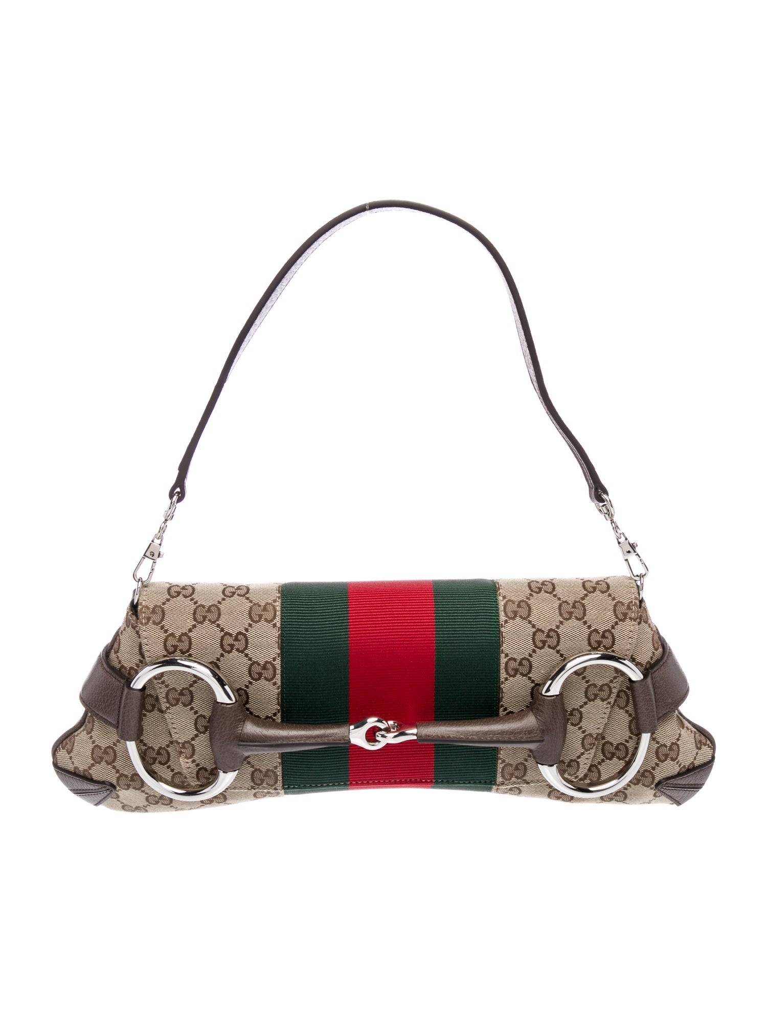 Gucci GG Canvas Horsebit Chain Medium w/ Tags