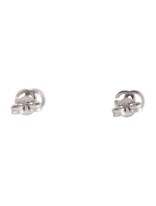 Gucci 18K Running G Stud Earrings