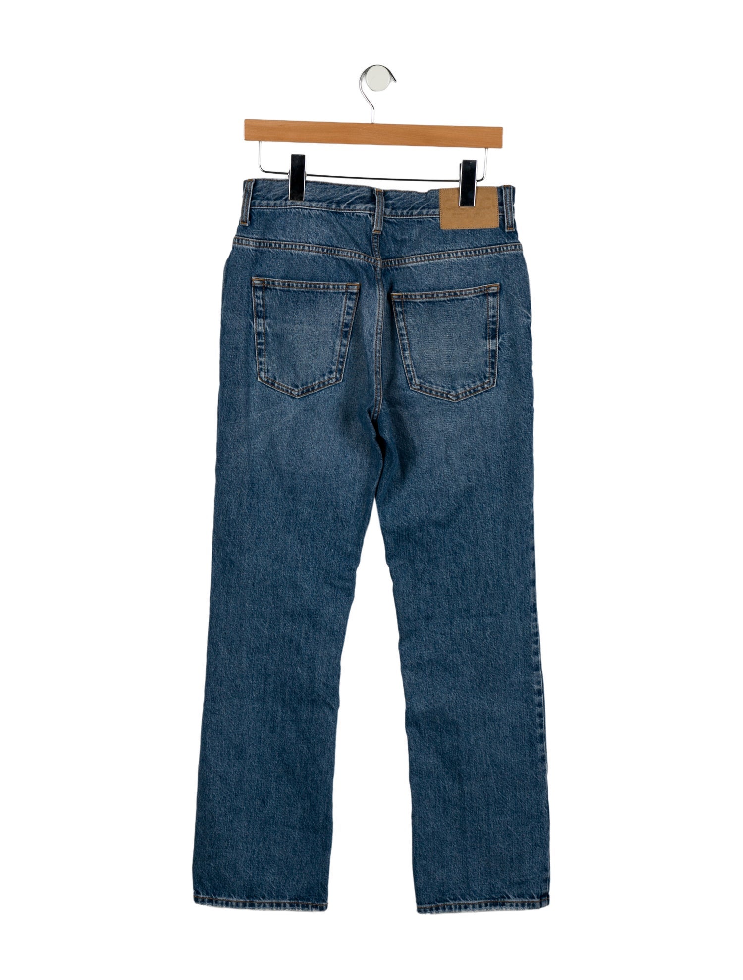 Gucci Mid-Rise Straight Leg Jeans