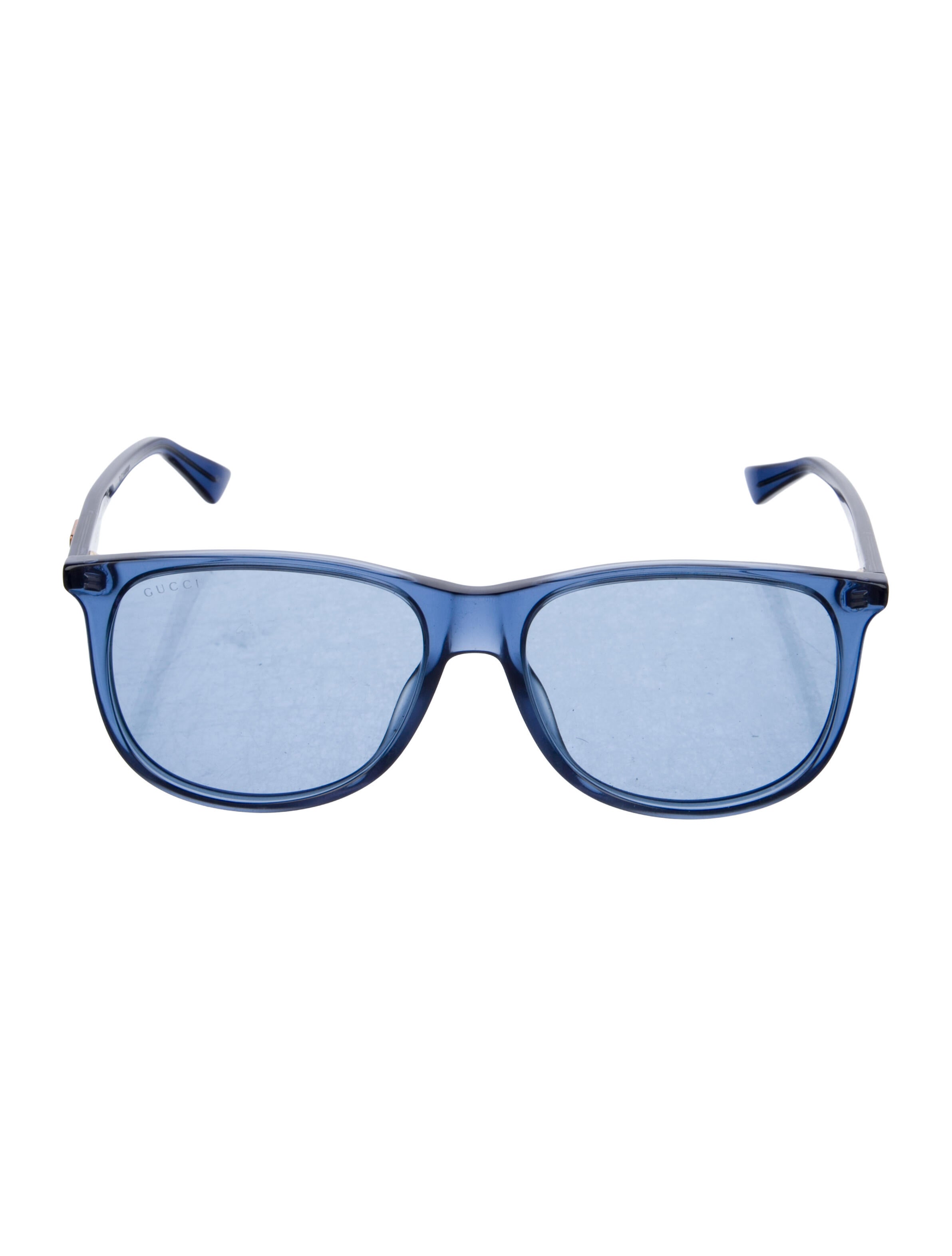 Gucci Double G Logo Wayfarer Sunglasses