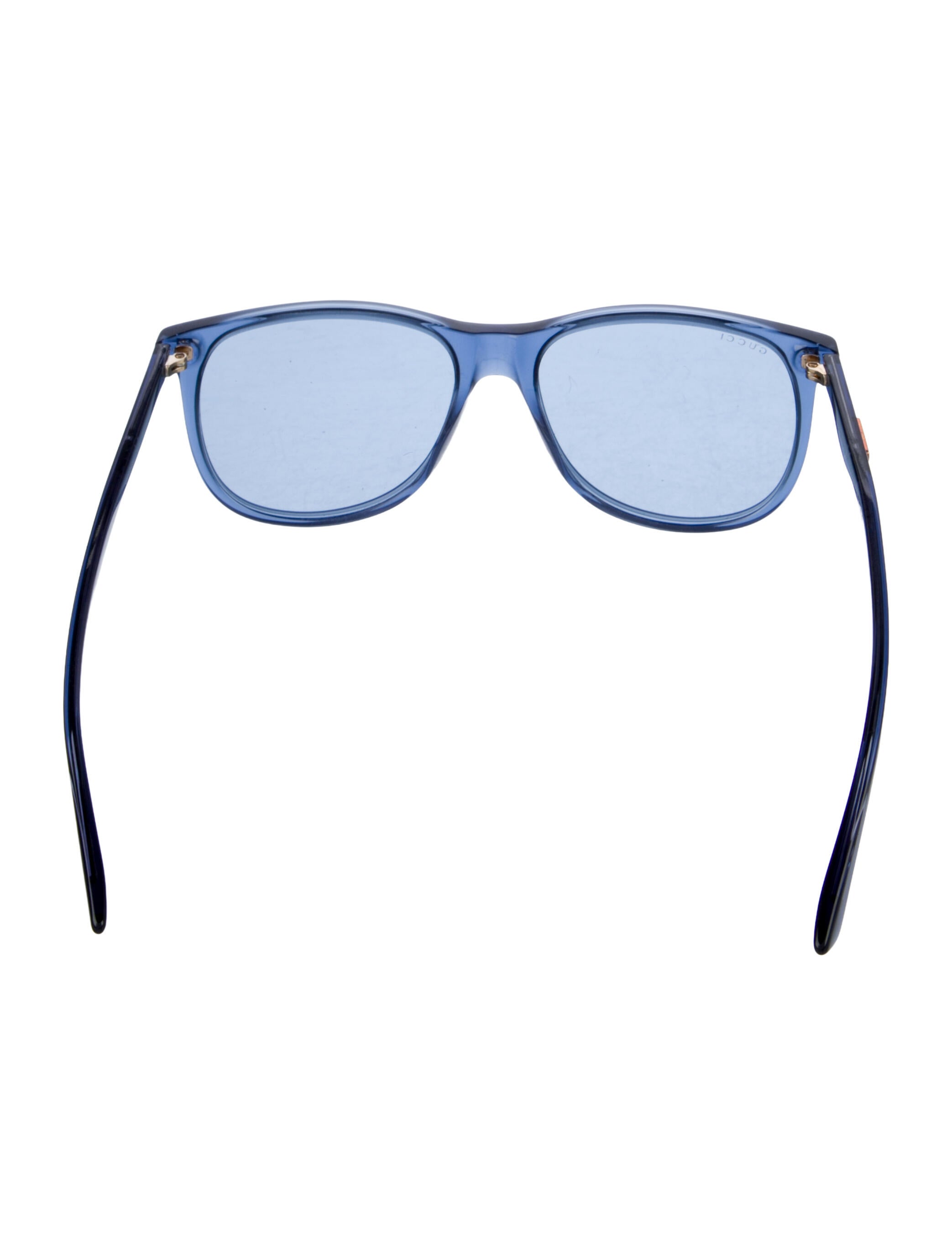 Gucci Double G Logo Wayfarer Sunglasses