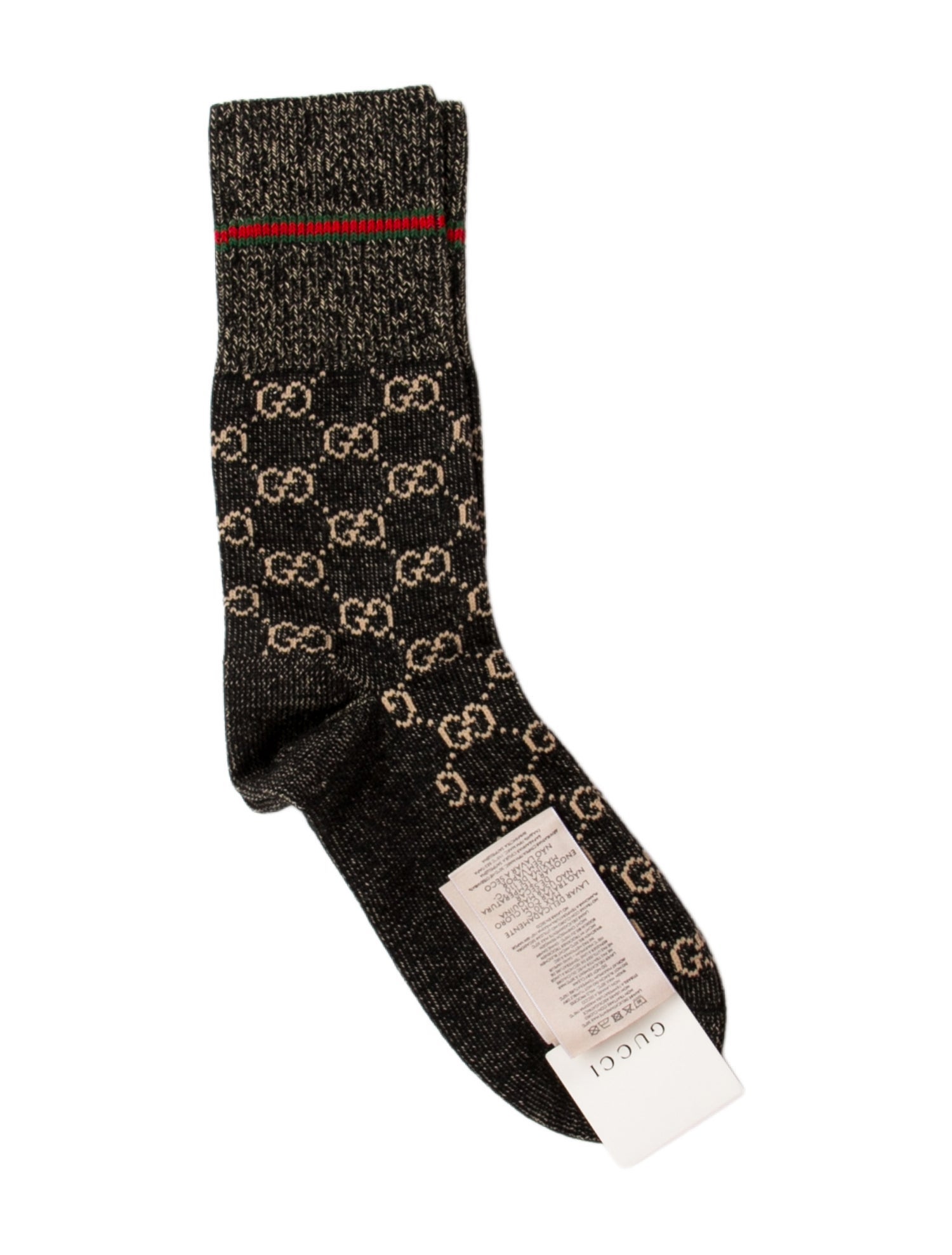 Gucci Patterned Socks w/Tags